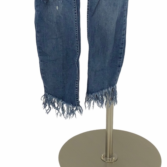 Free People Raw Hem Jeans A3 - Picture 6 of 9